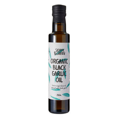 Silver and Green Black Garlic Olive Oil (250ml)