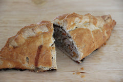 Cornish pasty, fresh from our local butcher