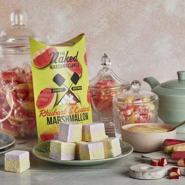 Rhubarb & Custard Gourmet Marshmallows