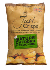 Just Crisps - Mature Cheddar & Red Onion