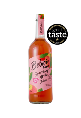 Belvoir Fruit Farms Sparkling Pink Lady Apple Juice (750ml)