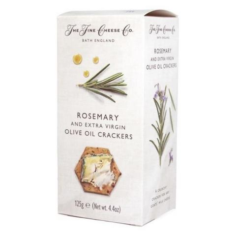 Rosemary and Extra Virgin Olive Oil Crackers