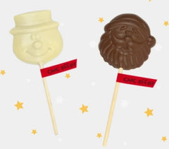 Christmas Chocolate Lollies