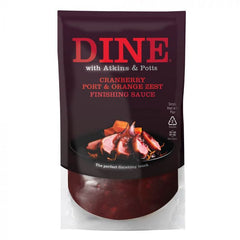 Atkins & Potts Cranberry, Port and Orange Zest Finishing Sauce